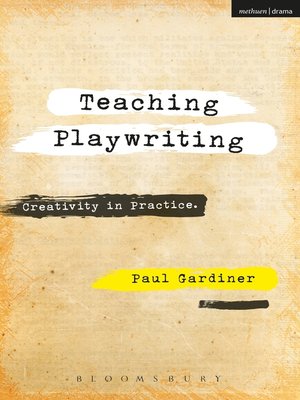 cover image of Teaching Playwriting